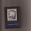 JACK JOHNSON vs JIM JEFFRIES BOXING POSTER PLAQUE