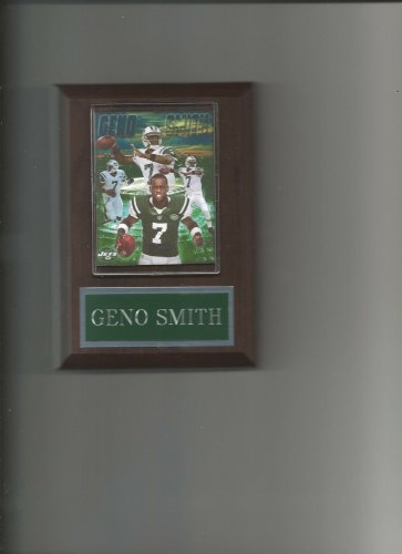 GENO SMITH COLLAGE PLAQUE FOOTBALL NFL NEW YORK JETS NY