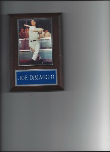 JOE DIMAGGIO PLAQUE NEW YORK YANKEES NY BASEBALL MLB