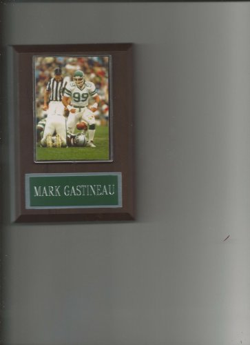 MARK GASTINEAU PLAQUE NEW YORK JETS NY FOOTBALL NFL
