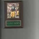 GILBERT BROWN PLAQUE GREEN BAY PACKERS FOOTBALL NFL