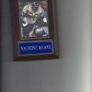 NATRONE MEANS PLAQUE SAN DIEGO CHARGERS FOOTBALL NFL