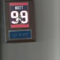 JJ WATT JERSEY PLAQUE HOUSTON TEXANS J.J. FOOTBALL NFL