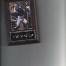 JOE MAUER PLAQUE MINNESOTA TWINS BASEBALL MLB NEW