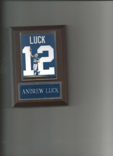 ANDREW LUCK JERSEY PLAQUE INDIANAPOLIS COLTS FOOTBALL NFL PHOTO PLAQUE