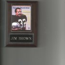 JIM  BROWN PLAQUE OAKLAND RAIDERS LA FOOTBALL NFL RARE