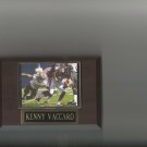 KENNY VACCARO PLAQUE NEW ORLEANS SAINTS FOOTBALL NFL GAME ACTION