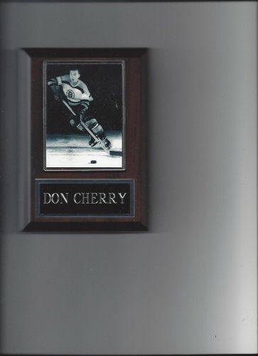 DON CHERRY PLAQUE BOSTON BRUINS HOCKEY NHL