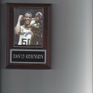 DAVID ROBINSON PLAQUE SAN ANTONIO SPURS BASKETBALL NBA