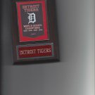 DETROIT TIGERS WORLD SERIES BANNER PLAQUE CHAMPIONS CHAMPS BASEBALL MLB