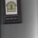 OZARK FOREST SERVICE PLAQUE ARKANSAS WILDLAND FIRE NATIONAL FORESTS PHOTO PLAQUE