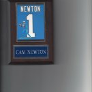 CAM NEWTON JERSEY PLAQUE CAROLINA PANTHERS FOOTBALL NFL