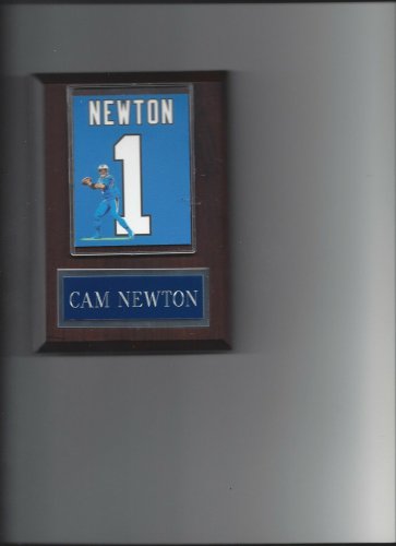 CAM NEWTON JERSEY PLAQUE CAROLINA PANTHERS FOOTBALL NFL
