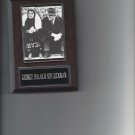 GEORGE HALAS & SID LUCKMAN PLAQUE OAKLAND RAIDERS FOOTBALL NFL