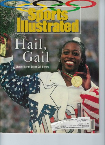 GAIL DEVERS SI MAGAZINE USA OLYMPICS TRACK & FIELD HAS LABEL
