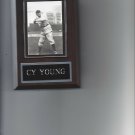 CY YOUNG PLAQUE CLEVELAND BOSTON ST. LOUIS BASEBALL MLB