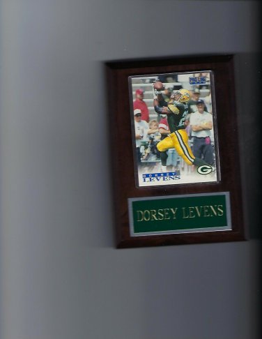 DORSEY LEVENS PLAQUE GREEN BAY PACKERS FOOTBALL NFL