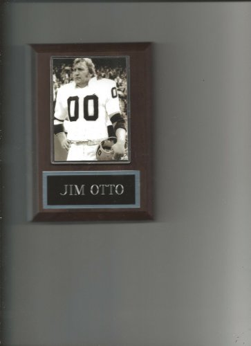 JIM OTTO PLAQUE OAKLAND RAIDERS LA FOOTBALL NFL