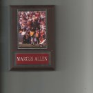 MARCUS ALLEN PLAQUE USC TROJANS UNIVERSITY OF SOUTHERN CALIFORNIA FOOTBALL NCAA
