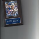 WAYNE GRETZKY COLLAGE PLAQUE ST. LOUIS BLUES LA KINGS RANGERS OILERS HOCKEY NHL
