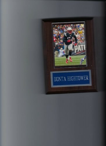 DONT'A HIGHTOWER PLAQUE NEW ENGLAND PATRIOTS FOOTBALL NFL GAME ACTION