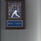 MIKE PIAZZA PLAQUE NEW YORK METS NY BASEBALL MLB GAME ACTION HOF'ER