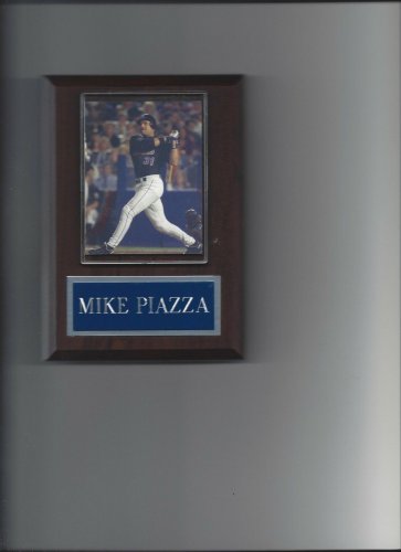 MIKE PIAZZA PLAQUE NEW YORK METS NY BASEBALL MLB GAME ACTION HOF'ER