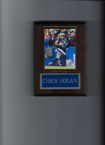 CHRIS HOGAN PLAQUE NEW ENGLAND PATRIOTS FOOTBALL NFL GAME ACTION