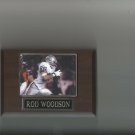 ROD WOODSON PLAQUE OAKLAND RAIDERS LA FOOTBALL NFL