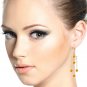 Womens 3 CTW 14K Solid Gold Gilded Age Citrine Earrings Cute Fashion Jewelry