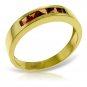 0.6 CT 14K Solid Gold Heart Misgivings Garnet Wedding Engagement Ring Size 5-11