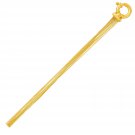 14k Yellow Gold Multi-Strand Comfort Curb Chain Bracelet Fine Quality Jewelry