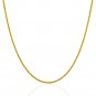 14k Yellow Gold Solid Rope Chain 1.25mm