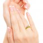 0.45 Carat 14K Solid Gold Filigree Ring Natural Opal Genuine Gemstone Womens