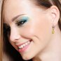 3.3 Carat 14K Solid White Gold I Surrender Citrine Diamond Earrings Cute Fashion