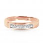 14K Solid Rose Gold Rings withNatural Diamonds Gemstone Womens Size 5-11