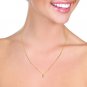 0.15 Carat 14K Solid Gold Necklace Natural 0.15 Carat Diamond