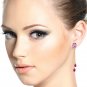 7.5 CTW 14K Solid Gold Eloquence Amethyst Earrings Womens Girls Ladies Fashion