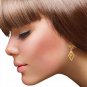 2.4 CTW 14K Solid Rose Gold Peridot Dangling Earrings Womens Natural Gemstone
