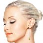 3.15 Carat 14K Solid White Gold Chandelier Earrings Natural Peridot
