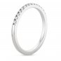 0.15 CT Diamond Stackable Wedding BAND RING 14k White & Yellow Gold Size 5-11