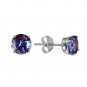0.95 CTW 14K Solid White Gold Own Standard Tanzanite Earrings
