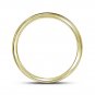 0.25 CT MENS STYLISH SOLID 10K YELLOW GOLD DIAMOND WEDDING BAND RING SIZE 8-13