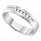 Womens Genuine Diamond RING 0.50 CT Carat 14K White Gold Round Cut Size 5-11
