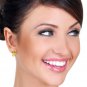 3.4 Carat 14K Solid Gold Stud Earrings Peridot Citrine