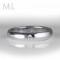 Women's Stackable Wedding BAND Engagement RING Bridal White Gold Plated SIZE 6-9