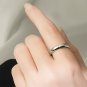 Women's Stackable Wedding BAND Engagement RING Bridal White Gold Plated SIZE 6-9