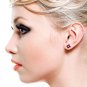 1.15 Carat 14K Solid Gold New Melody Amethyst Earrings Natural Gemstone Womens