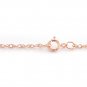 14k Solid Gold Necklace w/ Natural Pearl Pendant Spiral Design Available 14"-24"