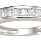 Womens 0.3 CT Sterling Silver 3mm Wedding Band Eternity Ring Size 5-9